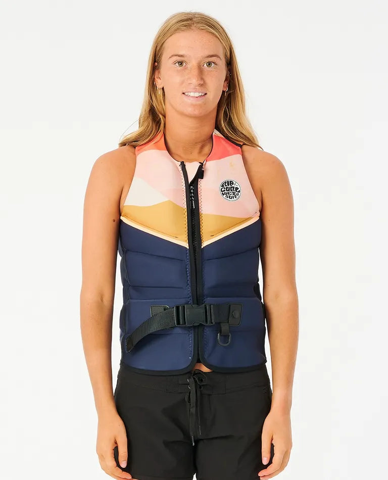 2023 Ripcurl Wmns E Bomb Pro Buoy Vest - Peach