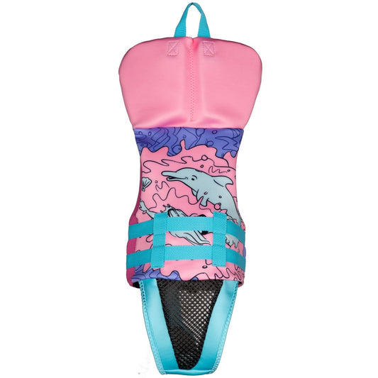 2026 Ronix August Girls L50s Vest w/ Collar - Pink / Blue / Purple