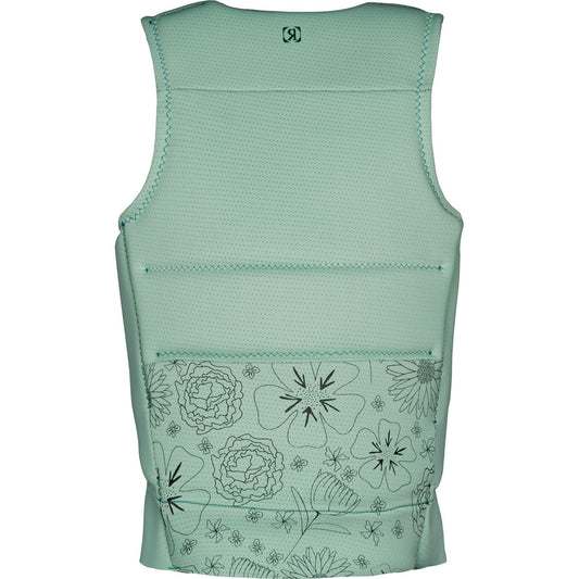 2026 Ronix Rise L50s Neo Vest - Mint / Floral