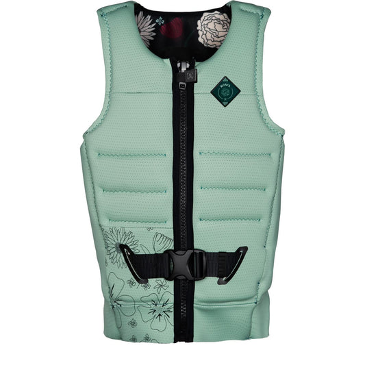 2026 Ronix Rise L50s Neo Vest - Mint / Floral