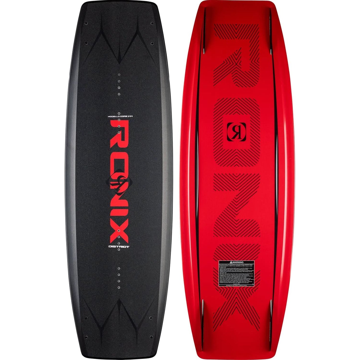 2026 Ronix District Wakeboard - Metallic / Red