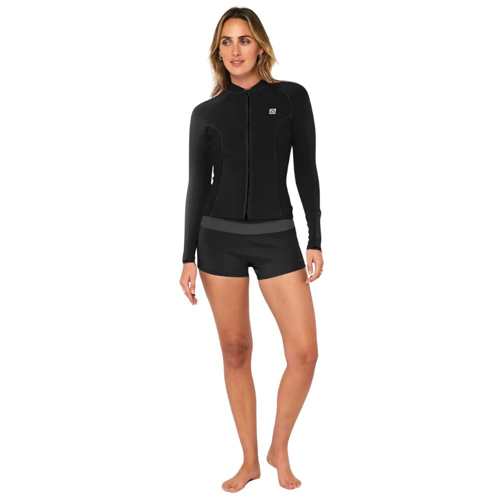 2026 Follow / Ep04 Ladies FZ Wetty Top - Black
