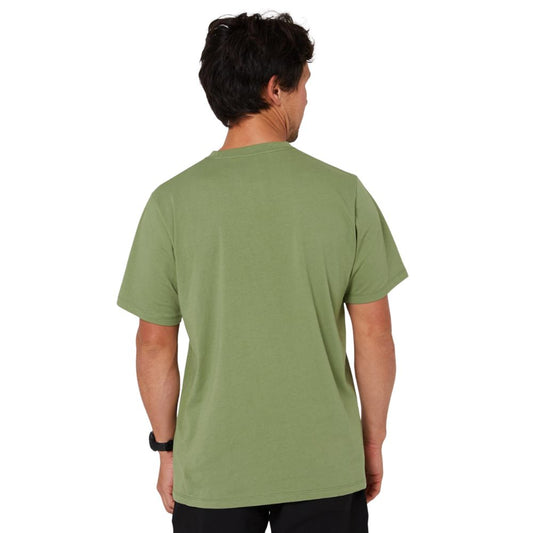 2026 Follow / Ep04 Stitched Tee - Olive