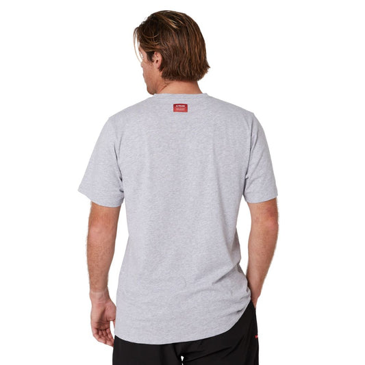 2026 Follow / Ep04 Logo Tee - Grey Heather