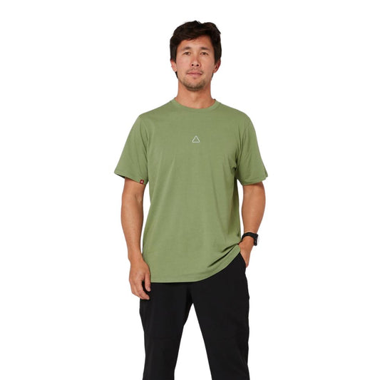 2026 Follow / Ep04 Stitched Tee - Olive