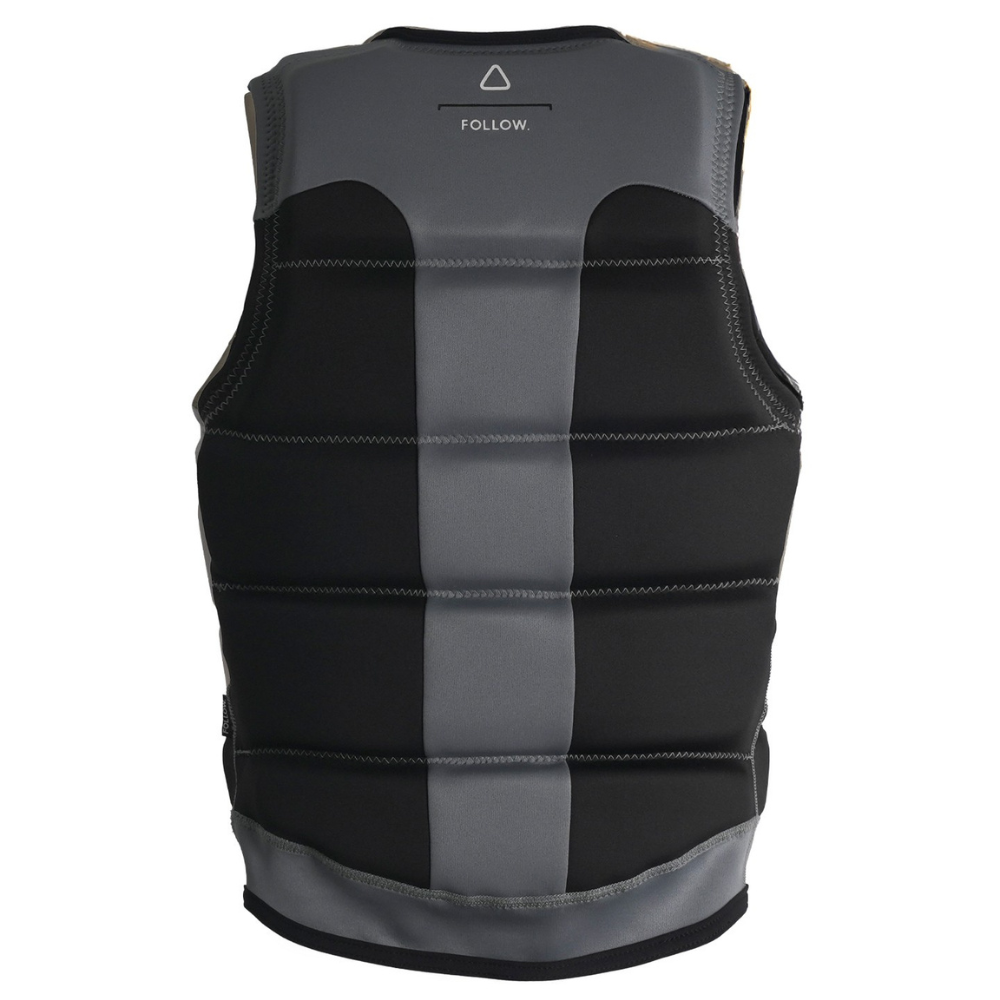 2027 Follow Global Youth Vest - Black/Grey