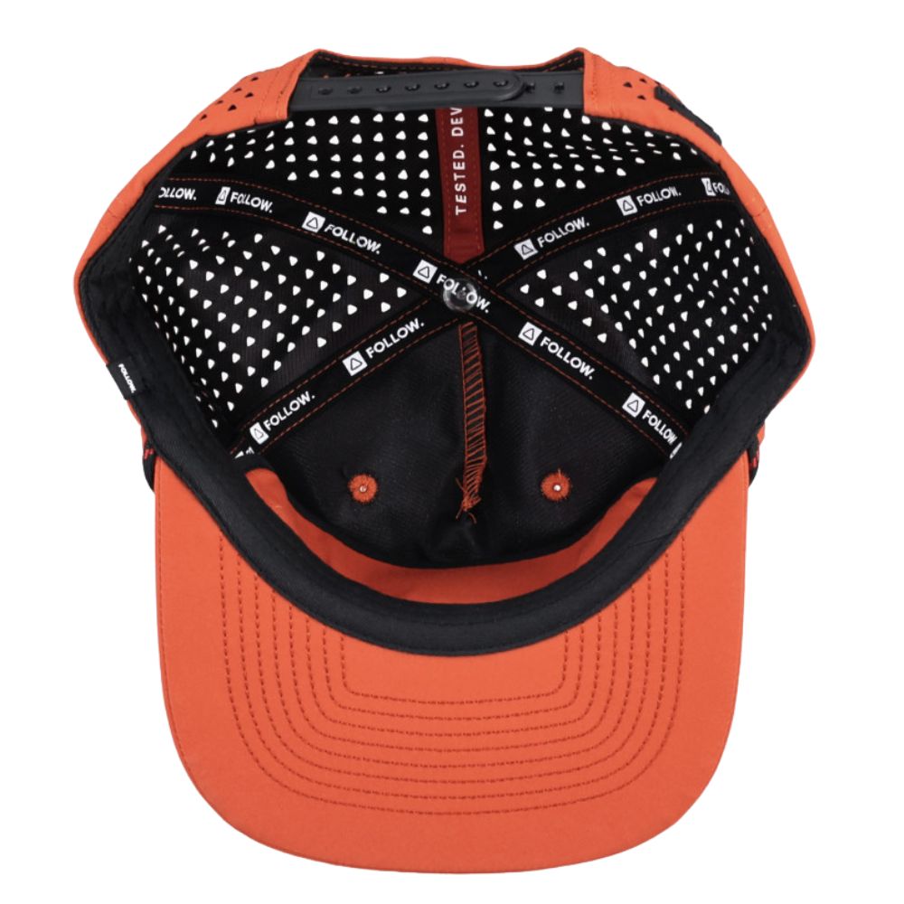 2027 Follow Captain Flat Cap - Red