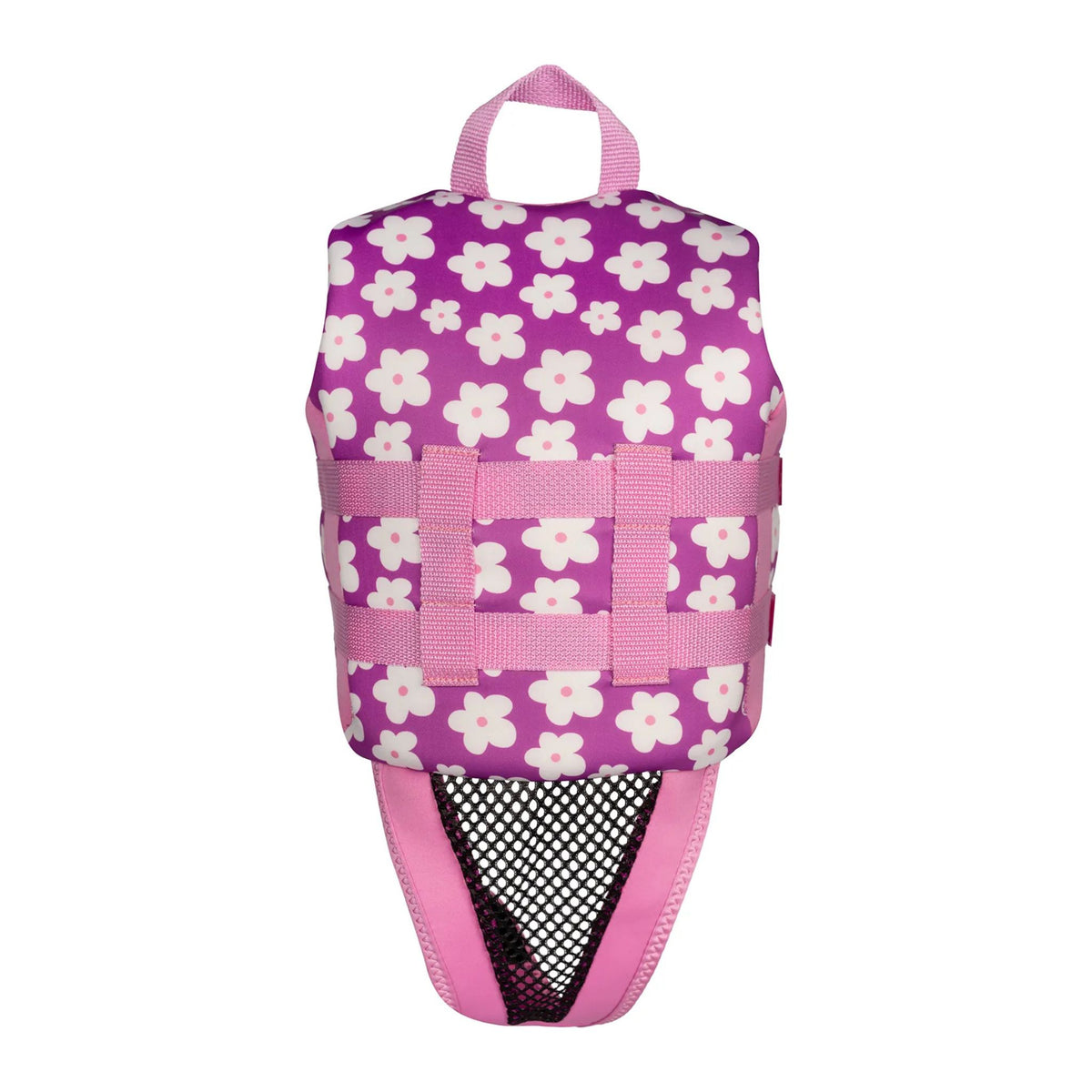 2027 IVY Junior Girls Vest - Purple flowers