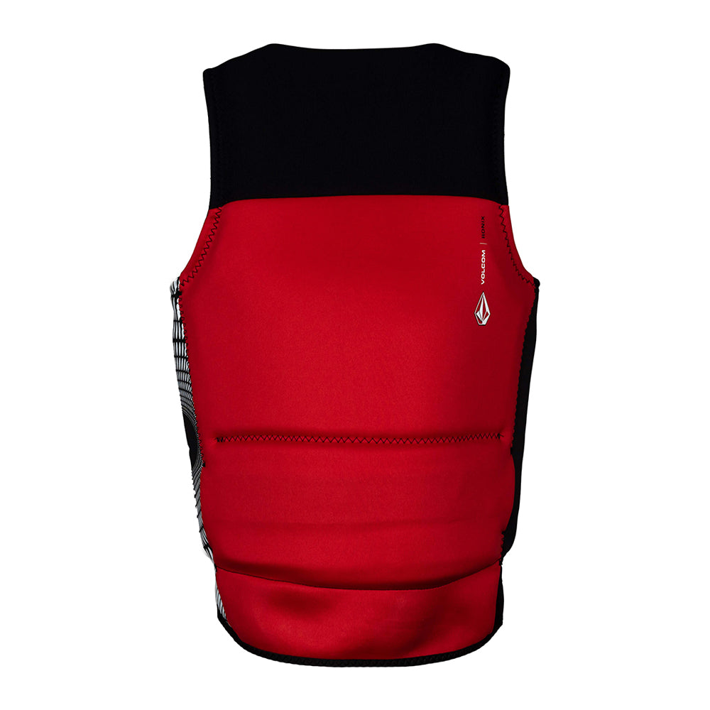 2024 Ronix Volcom Teen L50S Vest - Red / Psychedelic Stone