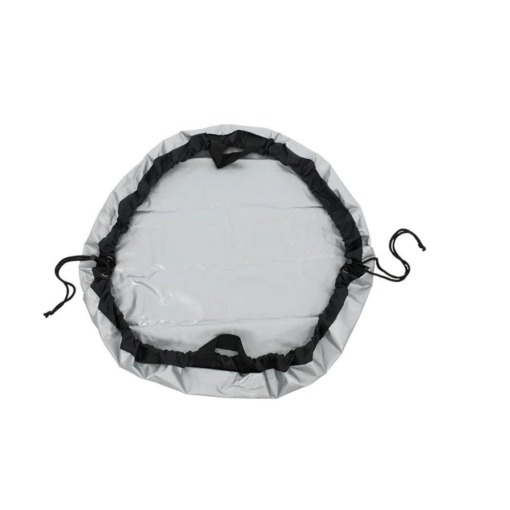 2024 Jetpilot Wetsuit Change Mat - Black/Silver