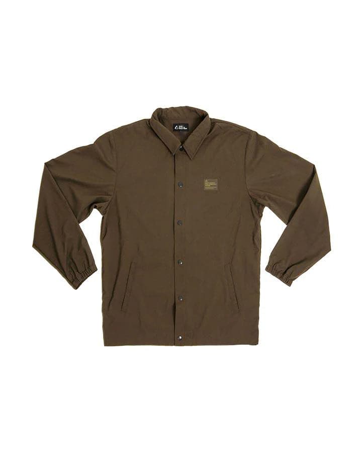 Follow Layer 3.1 Outer Spray Coach Jacket - Olive
