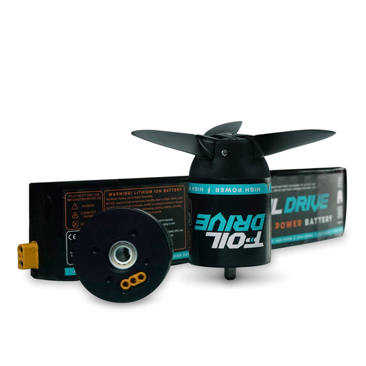 Foil Drive HIGH POWER Battery & Motor Bundle - Three Blade
