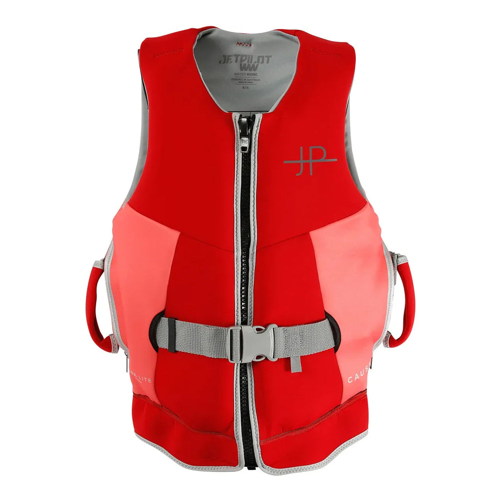 2024 Jetpilot Cause F/E Ladies Neo Vest - Red Level 50