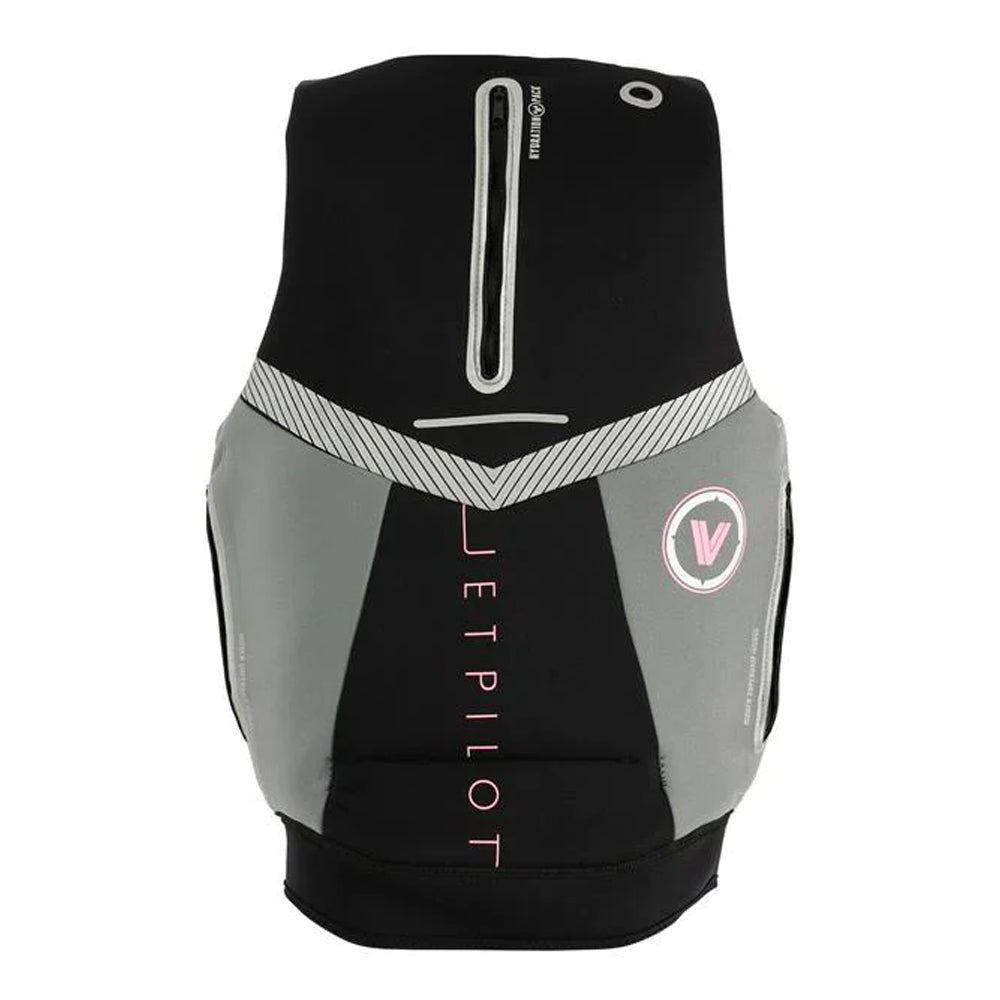 2024 Jetpilot Venture Ladies Neo Vest - Black/Charcoal