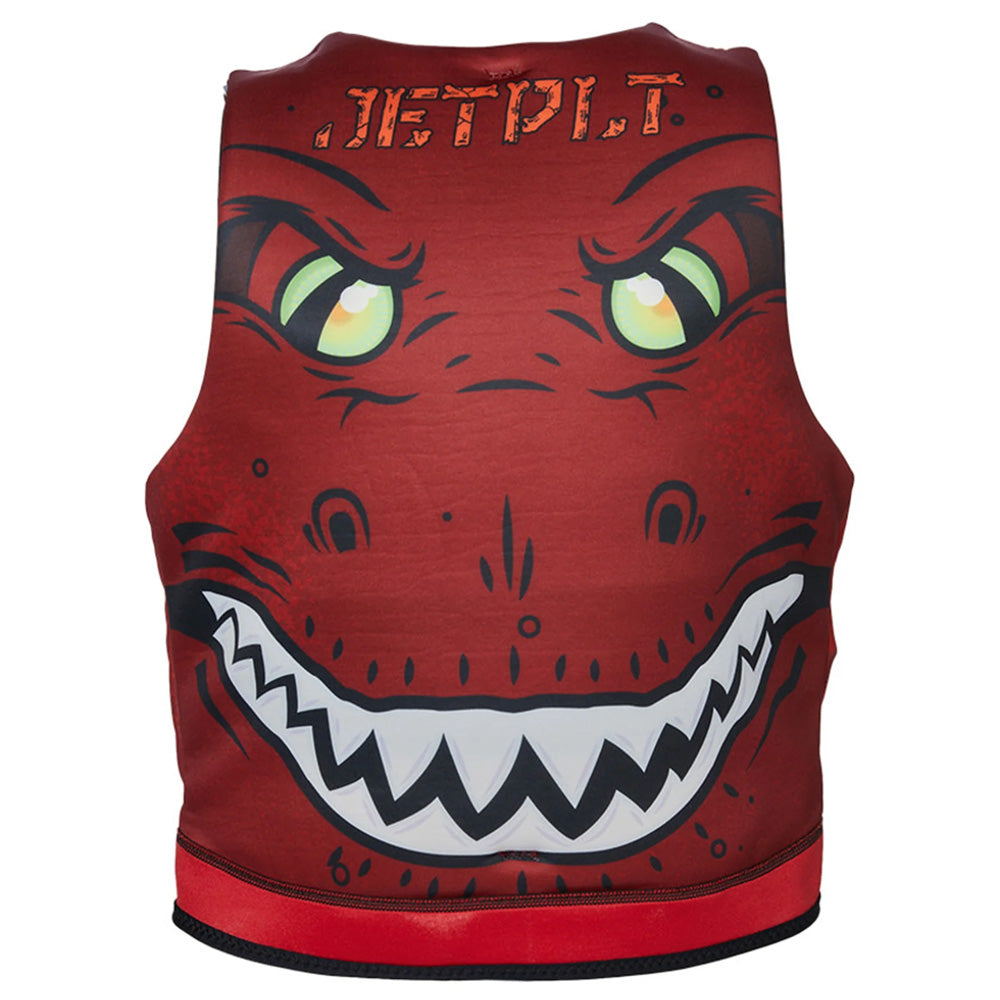 2024 Jetpilot Boys Rex Youth Cause Neo Vest - Red