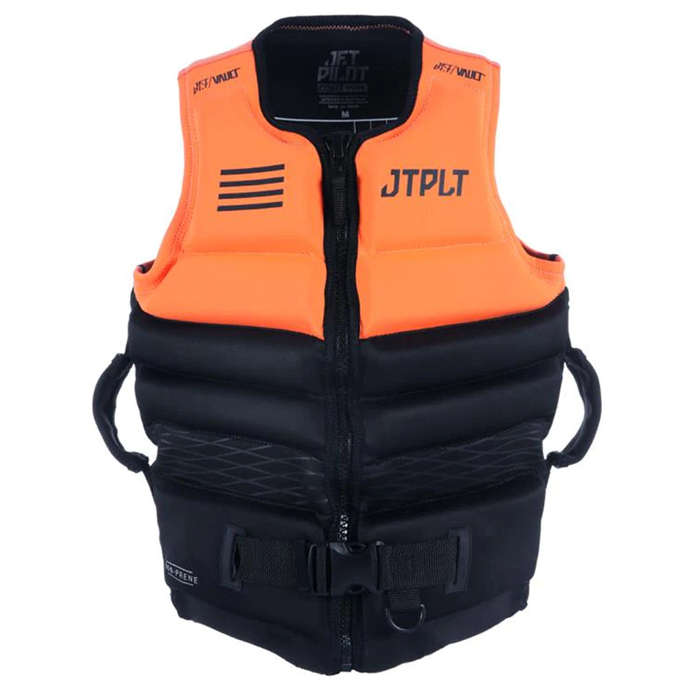 2024 Jetpilot Vault Hyperflex Mens Neo Vest - Orange Level 50