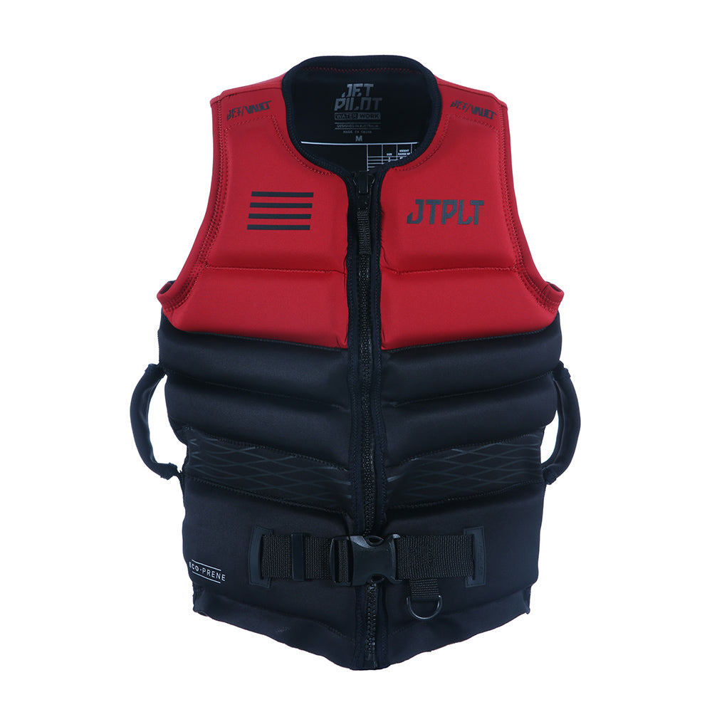 2024 Jetpilot Vault Hyperflex Mens Neo Vest - Red Level 50