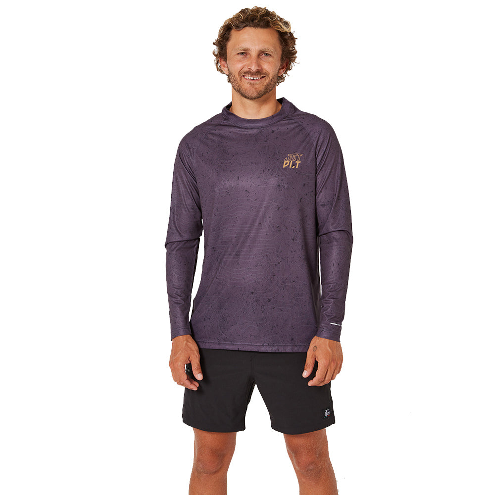 2024 Jetpilot Venture Ls Hydro Mens Tee - Black