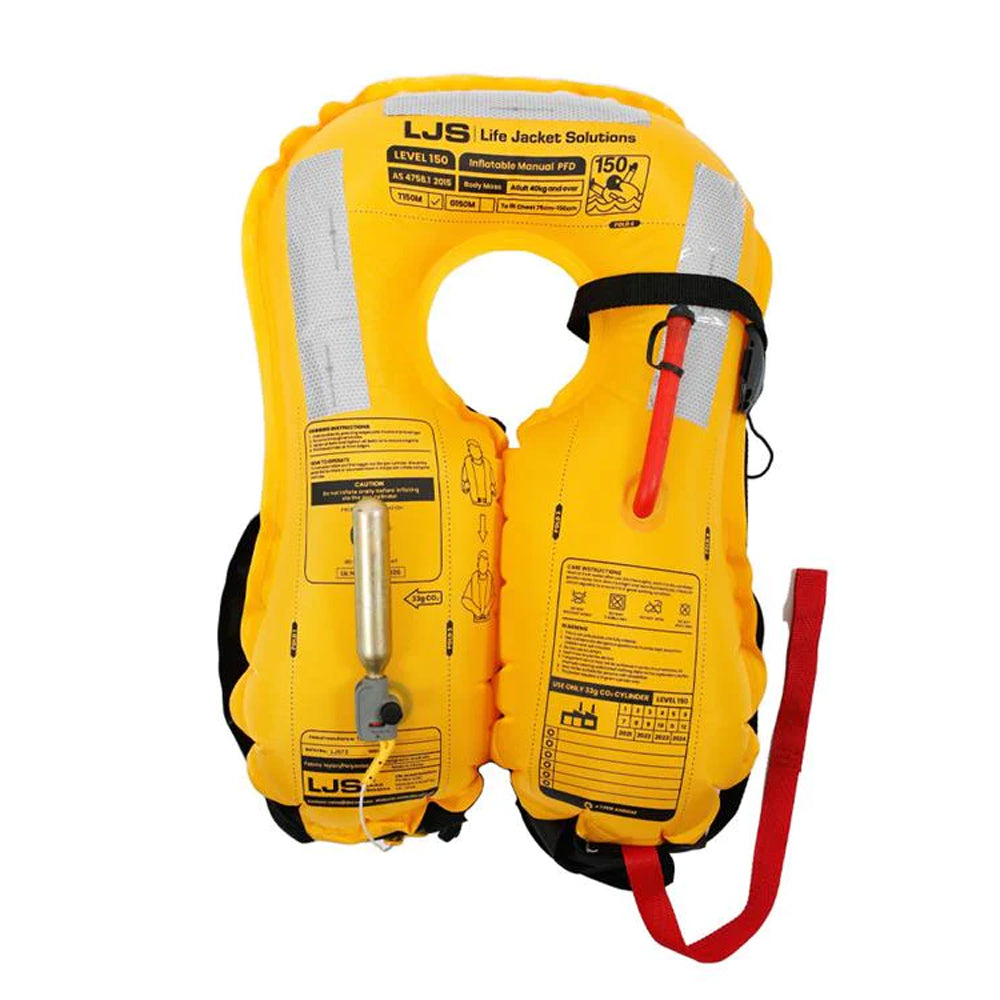 2024 Jetpilot Level 150 Manual Mens Pfd - Black