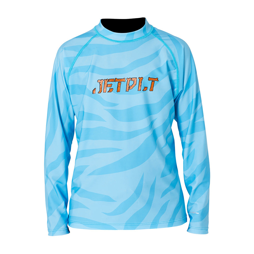 2024 Jetpilot Youth Ls Hydro Rashie - Blue