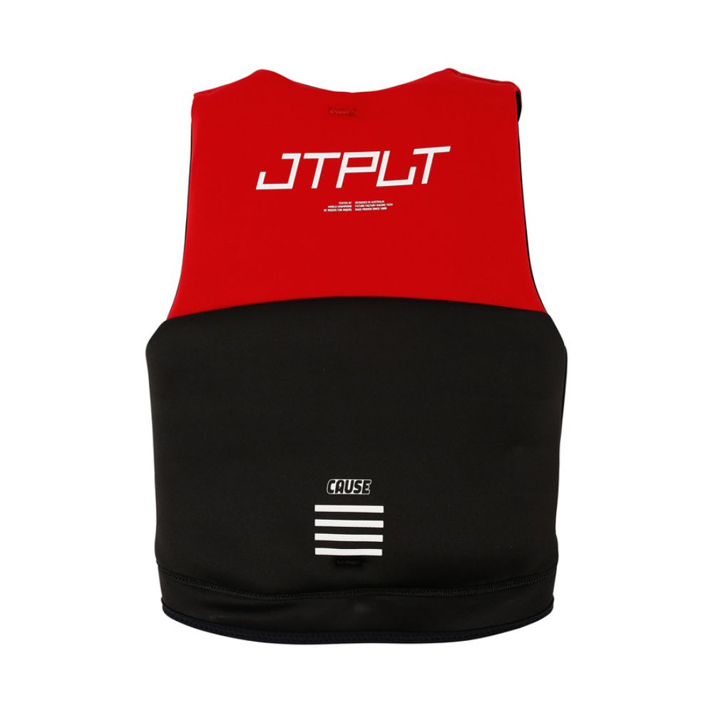 2026 Jetpilot The Cause F/E Youth Eco Vest - Red Level 50