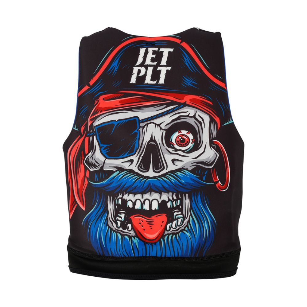 2026 Jetpilot Cause Boys F/E Youth Eco Vest - Black