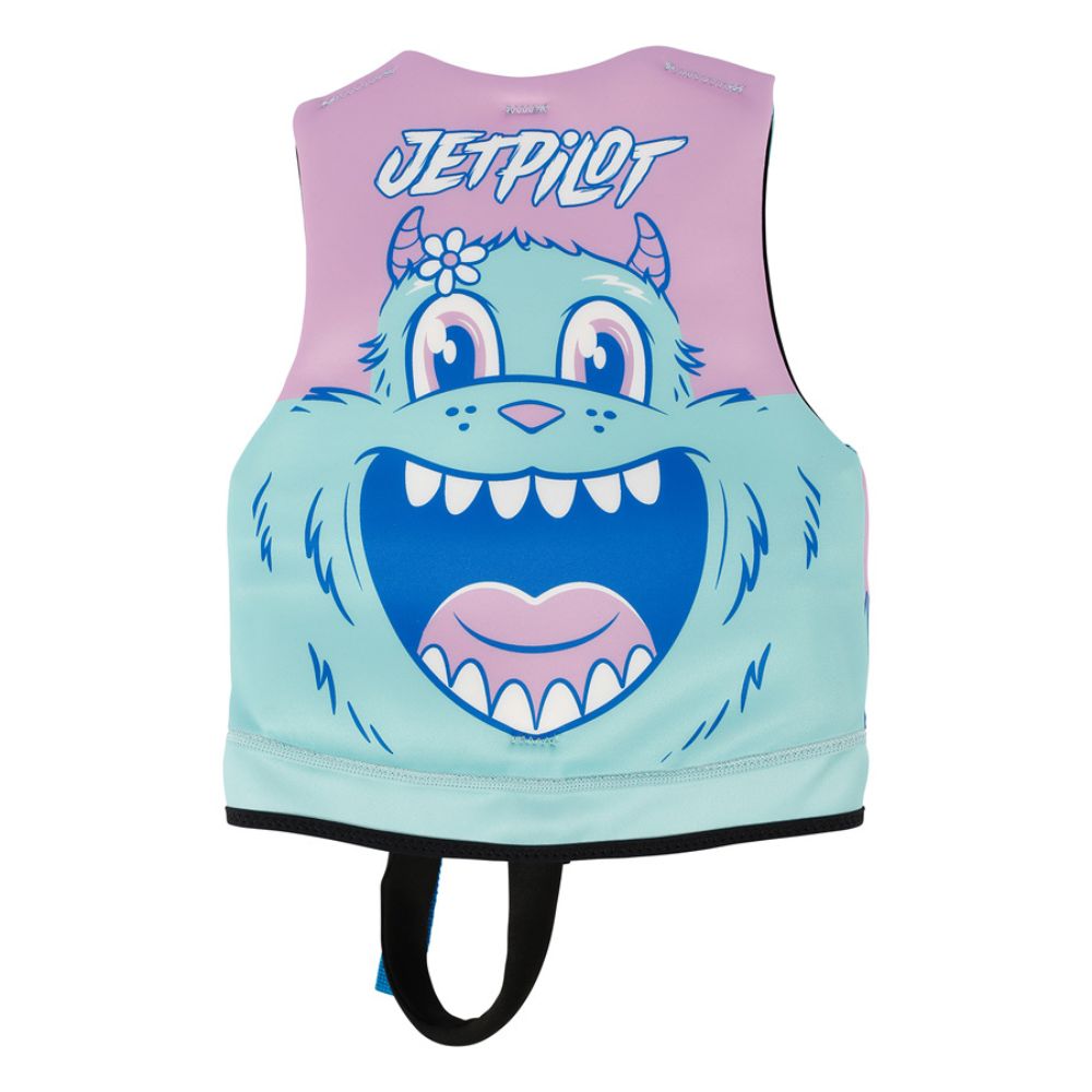 2026 Jetpilot Cause Girls F/E Youth Eco Vest - Purple