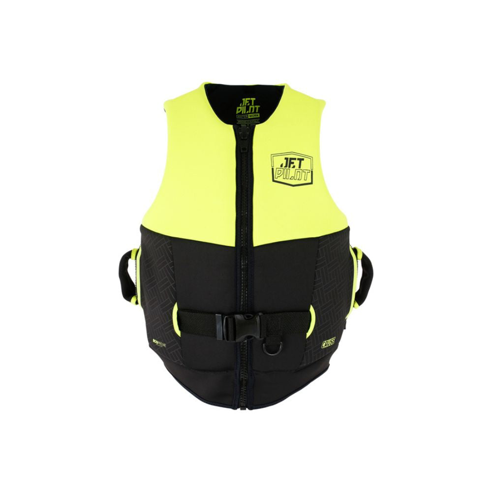 2026 Jetpilot Cause L50 S-Grip F/E Eco Vest - Yellow Level 50