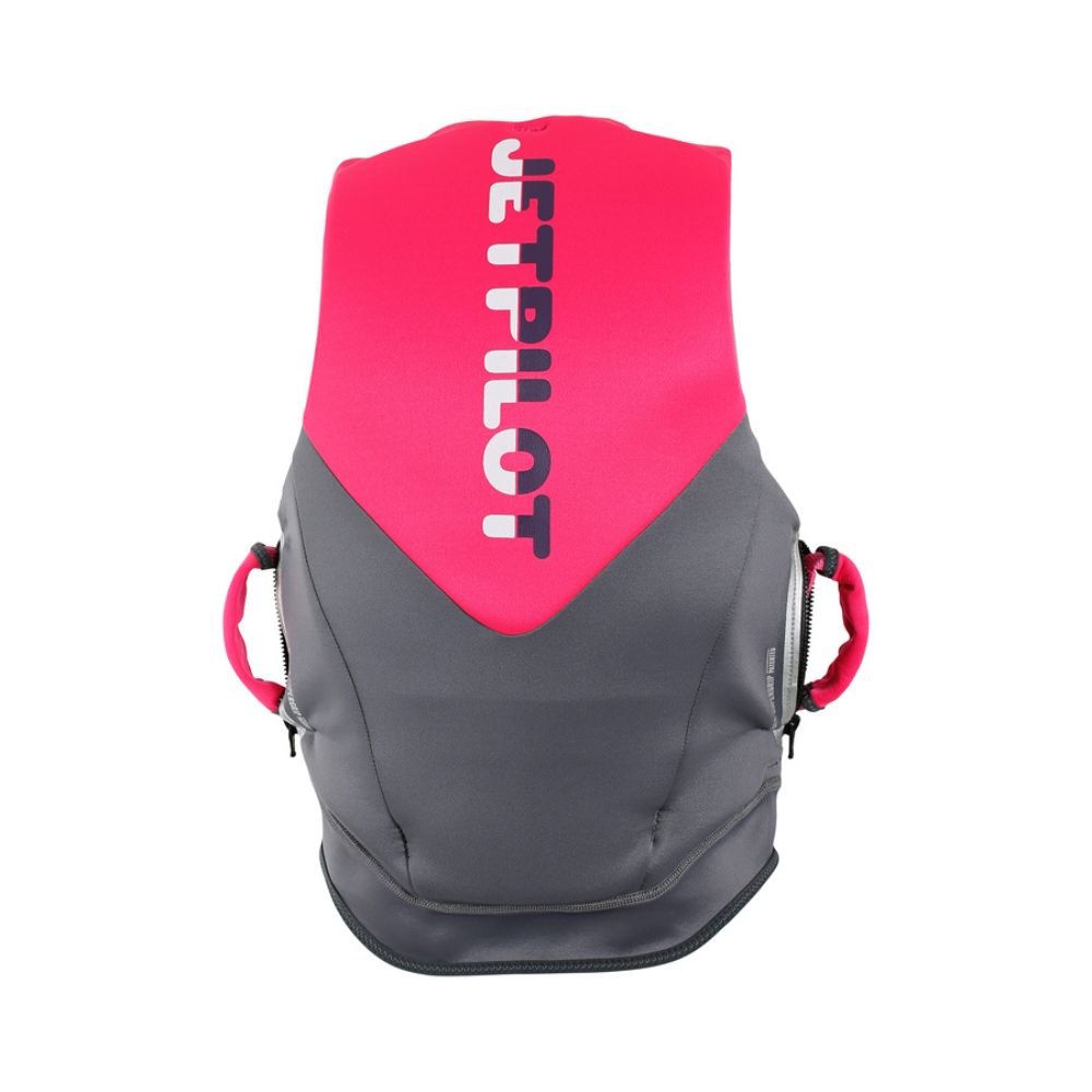 2026 Jetpilot Cause F/E Ladies Eco Vest - Pink/Charcoal