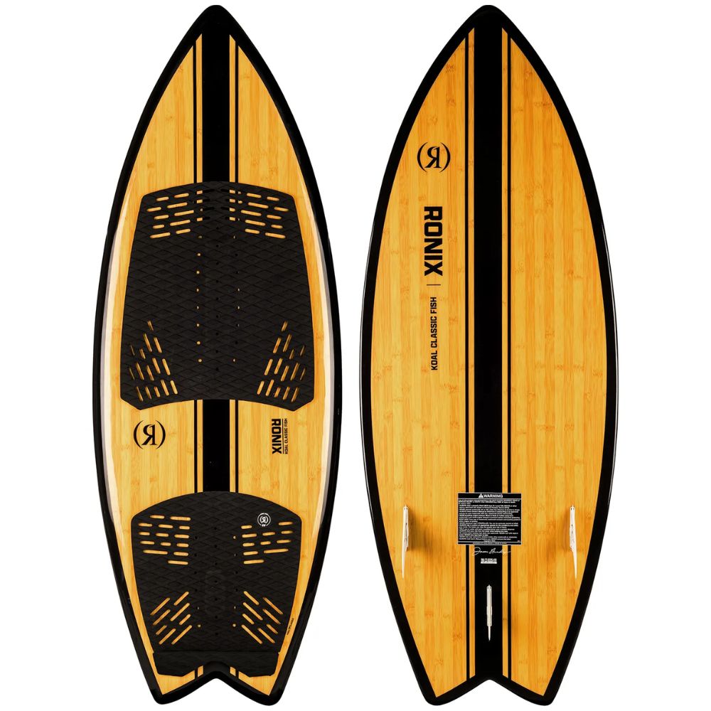 2027 Ronix Koal Classic Fish Wakesurfer - Glossy Bamboo / Black