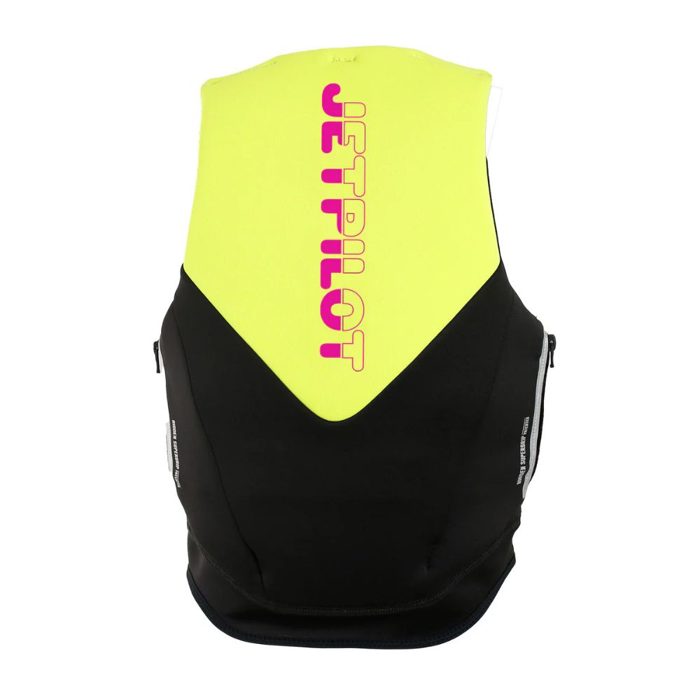2026 Jetpilot Cause F/E Ladies Eco Vest - Yellow Level 50