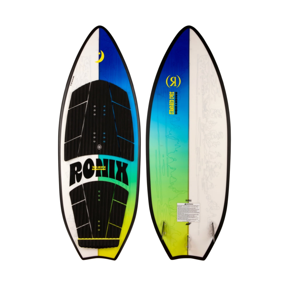 2026 Ronix Standard Brightside w/straps Wakesurf - Aquarium Purple / Blue
