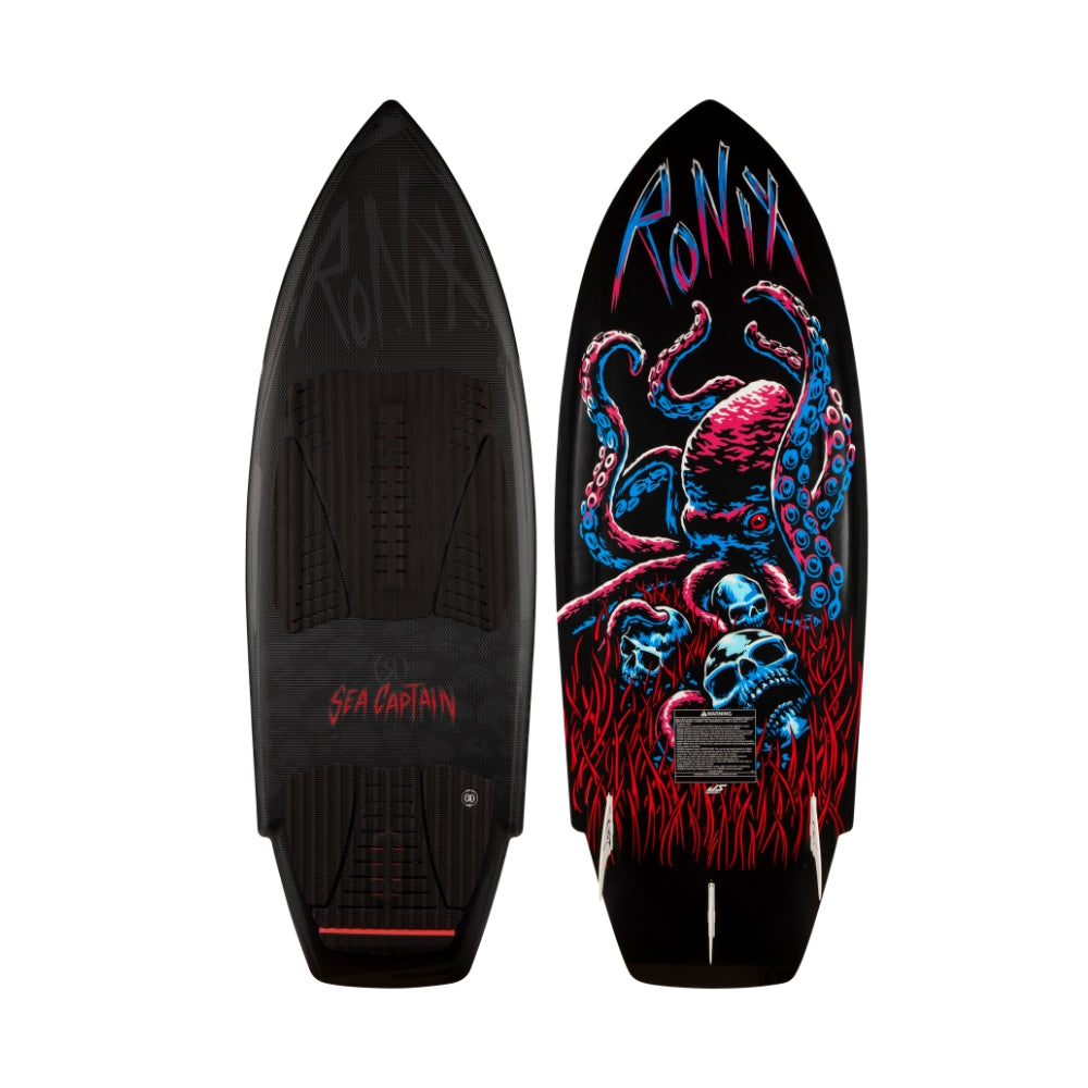 2026 Ronix Tuff Tech Sea Captain Wakesurf - Dark Abyss
