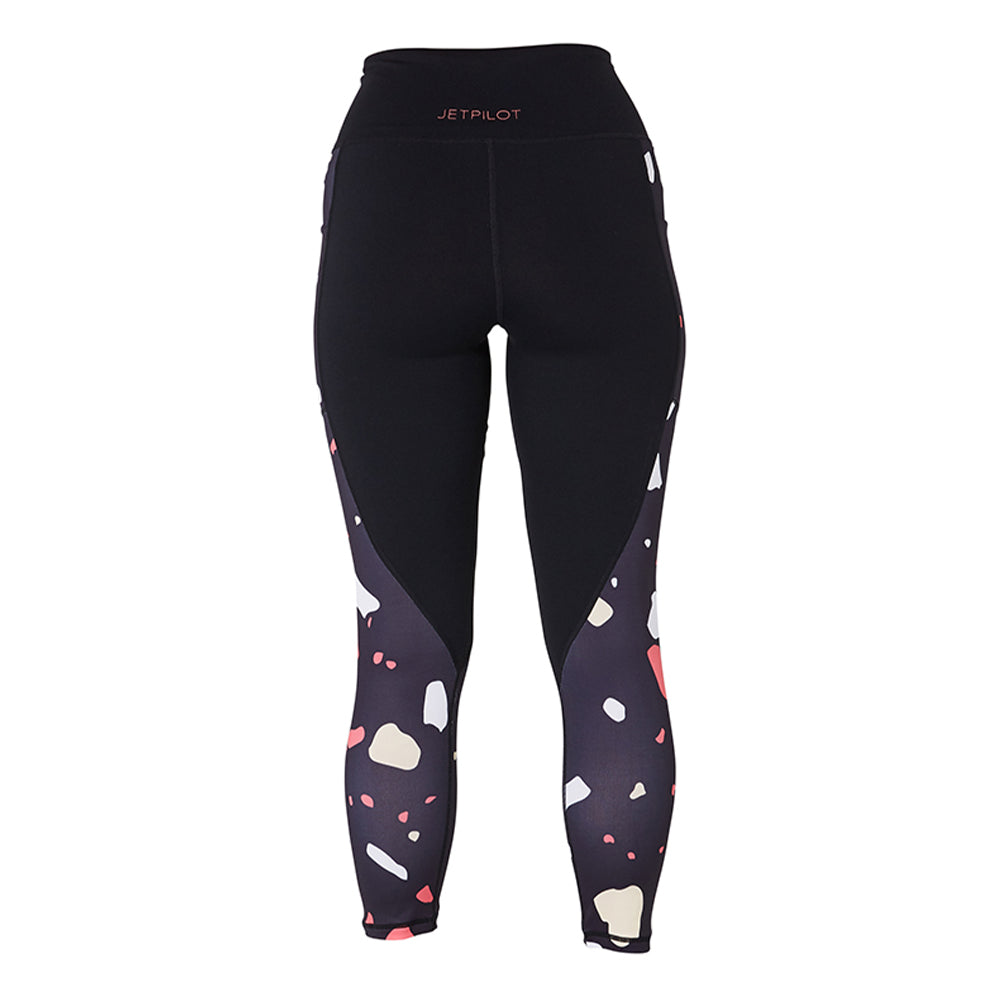 2024 Jetpilot Pacer Quartz Ladies Leggings - Black