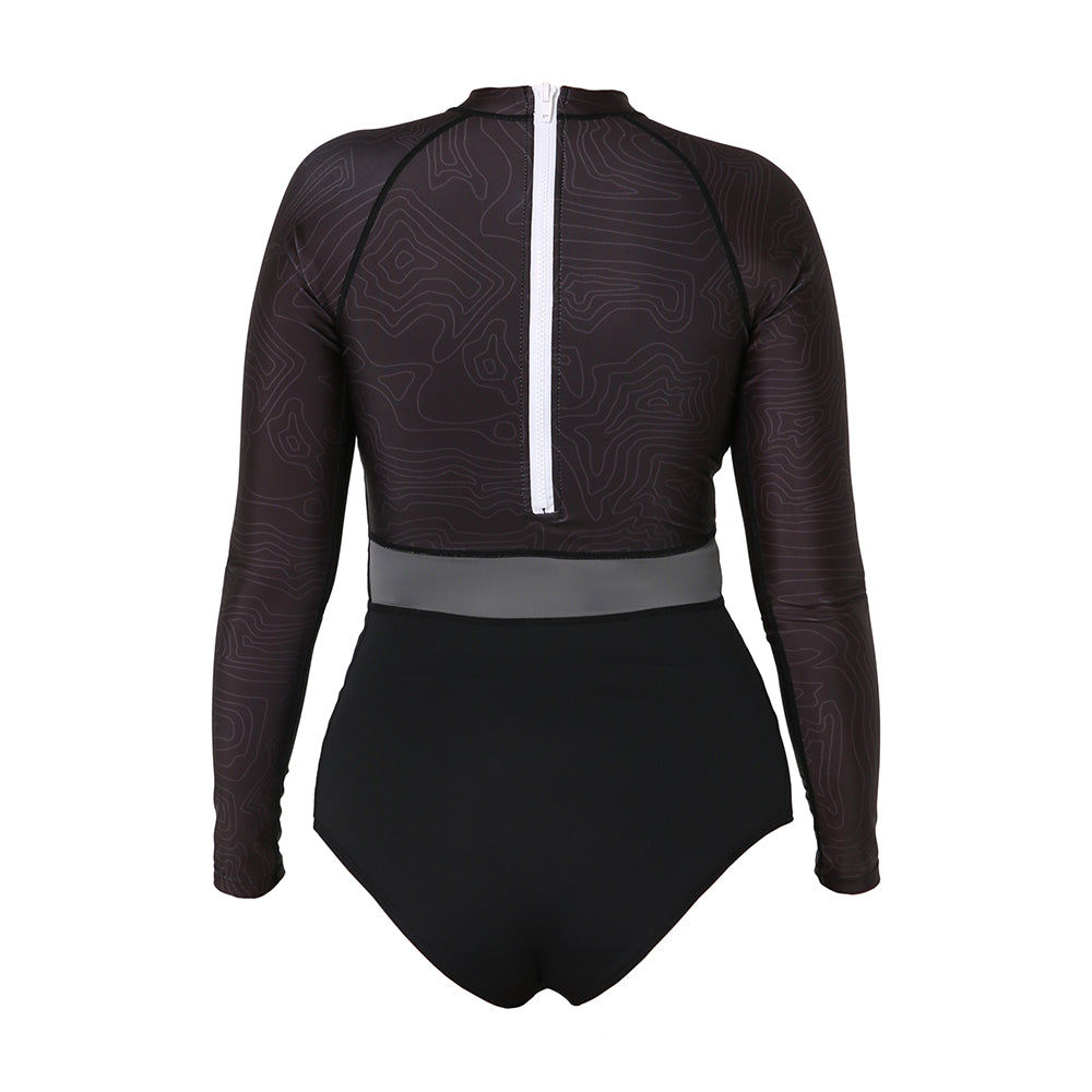 2024 Jetpilot Allure Lycra Ladies Swimsuit - Black