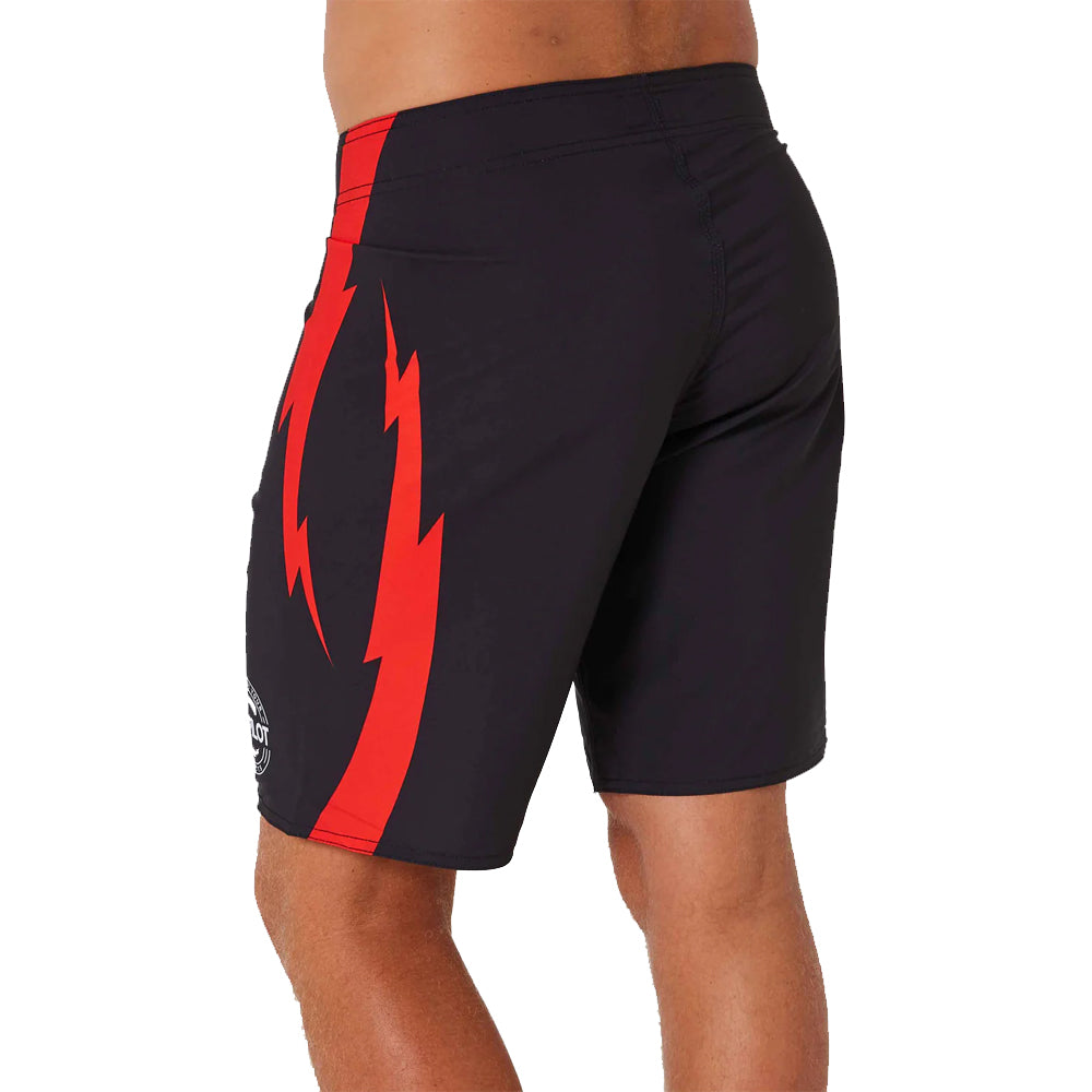 2024 Jetpilot Bolts Mens Rideshort - Black/Red