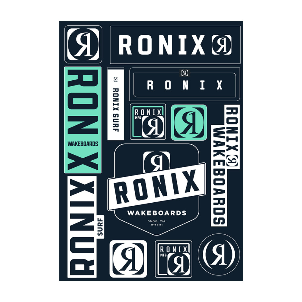 2024 Ronix Sticker Sheet (Pack of 25)