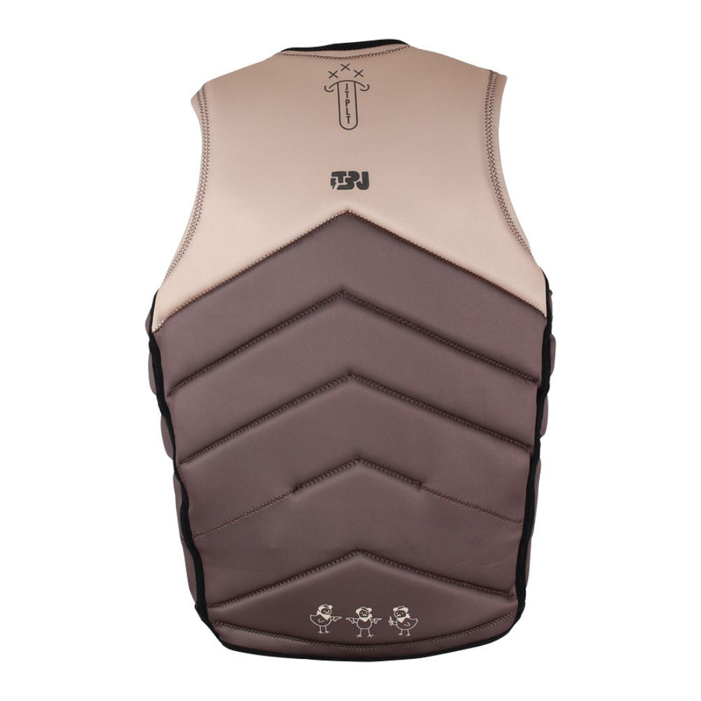 2026 Jetpilot Jtplt X Heatley X1 Mens F/E Eco Vest - Brown
