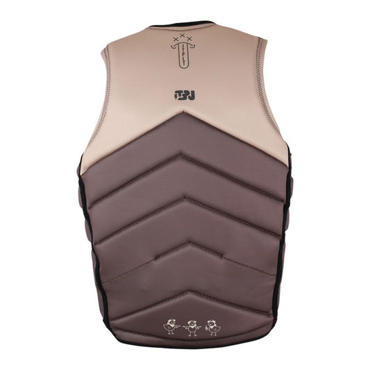 2026 Jetpilot Jtplt X Heatley X1 Mens F/E Eco Vest - Brown