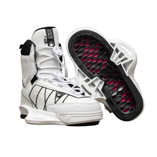 2026 Liquid Force Tao 6X Binding - White