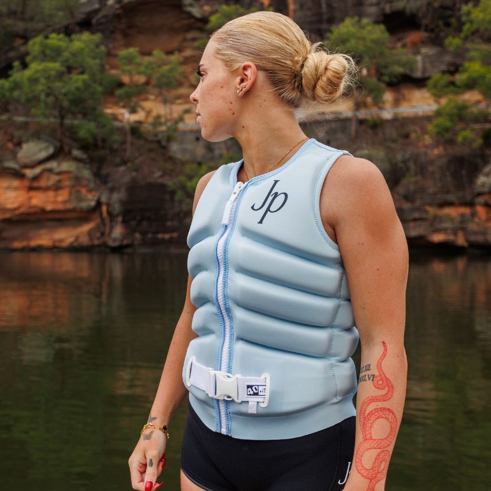 2027 Jetpilot Zahra X1 F/E Ladies Neo Vest - Ice Blue