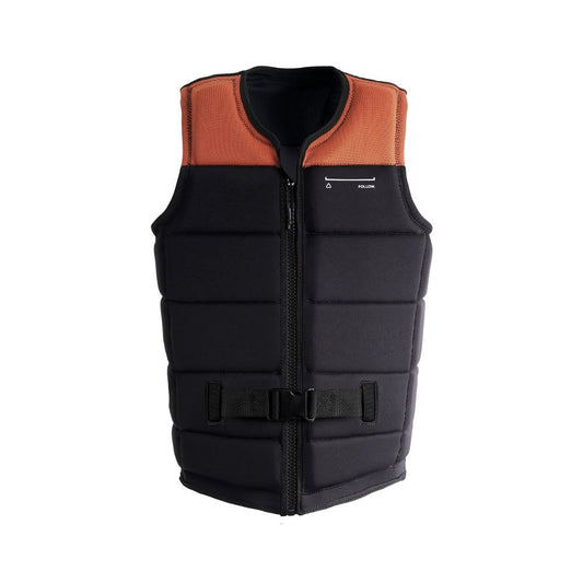 2026 Follow / Ep03 Section Mens Vest - Black/Orange