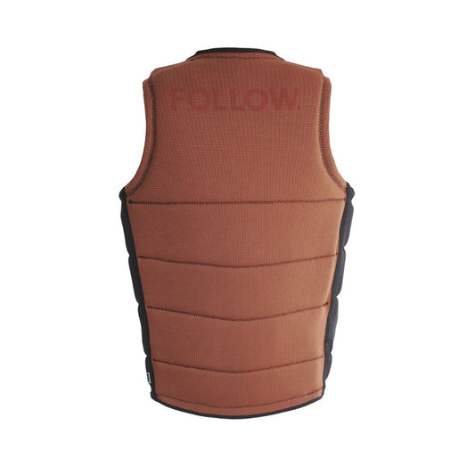 2026 Follow / Ep03 Section Mens Vest - Black/Orange