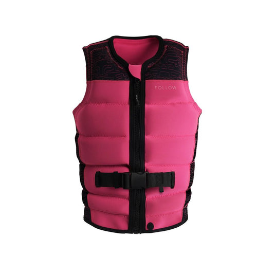 2026 Follow / Ep03 Harmony Womens Vest - Black/Pink