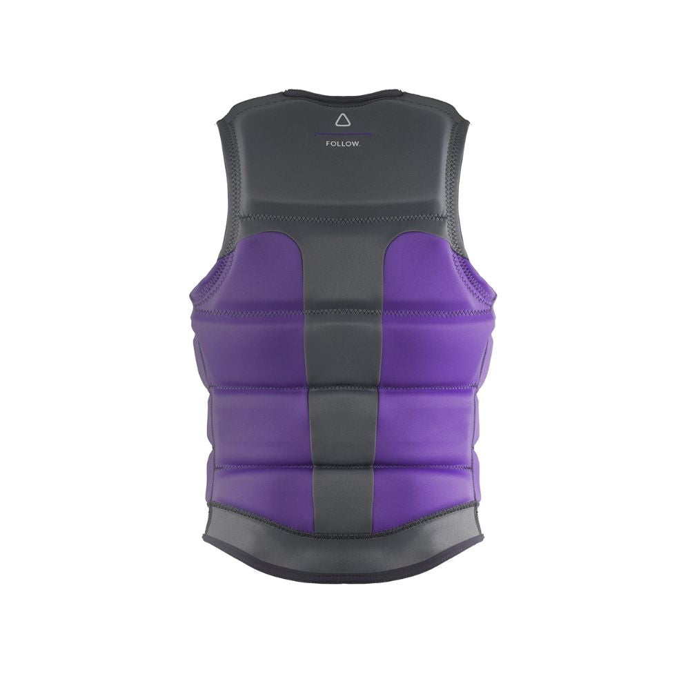 2026 Follow / Ep03 Global Youth Vest - Charcoal/Purple