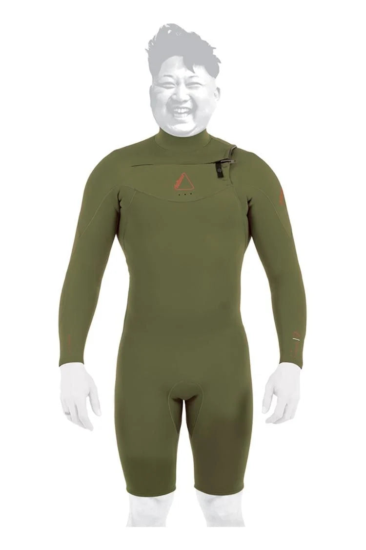 Follow Mens Pro 2/2 Long Arm Springy - Olive