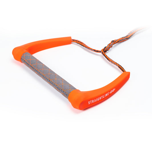 2026 Straightline Moondog Wake Surf Rope Orange - Orange