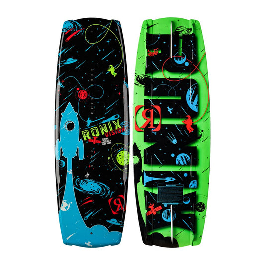 2026 Ronix Vision Wakeboard 120 - Galactic Black / Glow n Dark