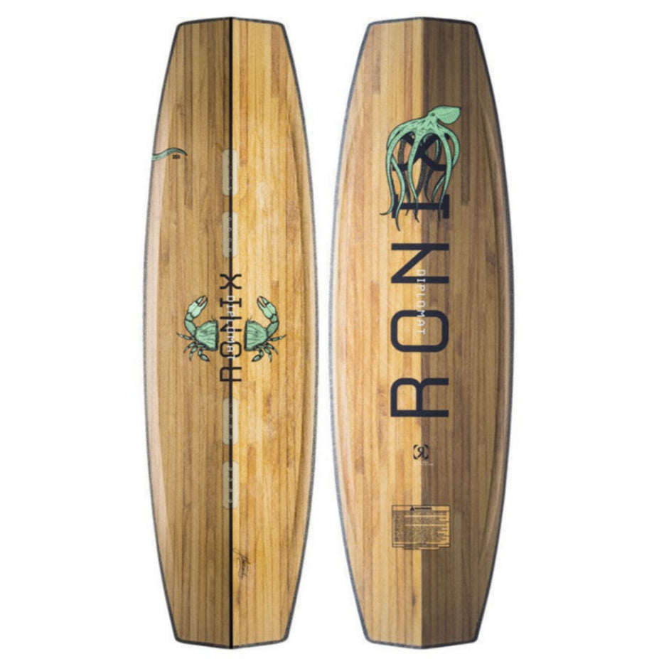 2026 Ronix The Diplomat Wakeboard - Natural / Marine Mint