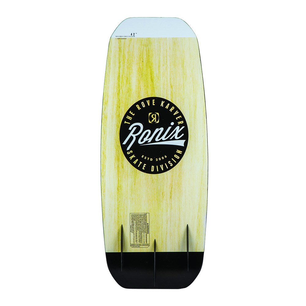 2024 Ronix Karver Wakeskate - Maple / White / Black